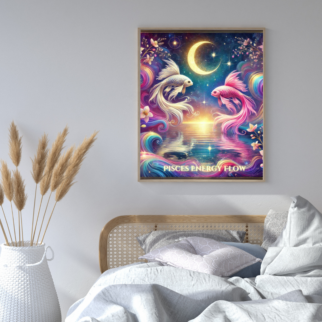 "Pisces Energy Flow" Fine Art Poster