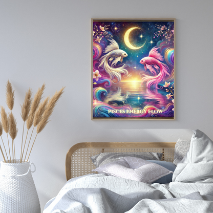 "Pisces Energy Flow" Fine Art Poster
